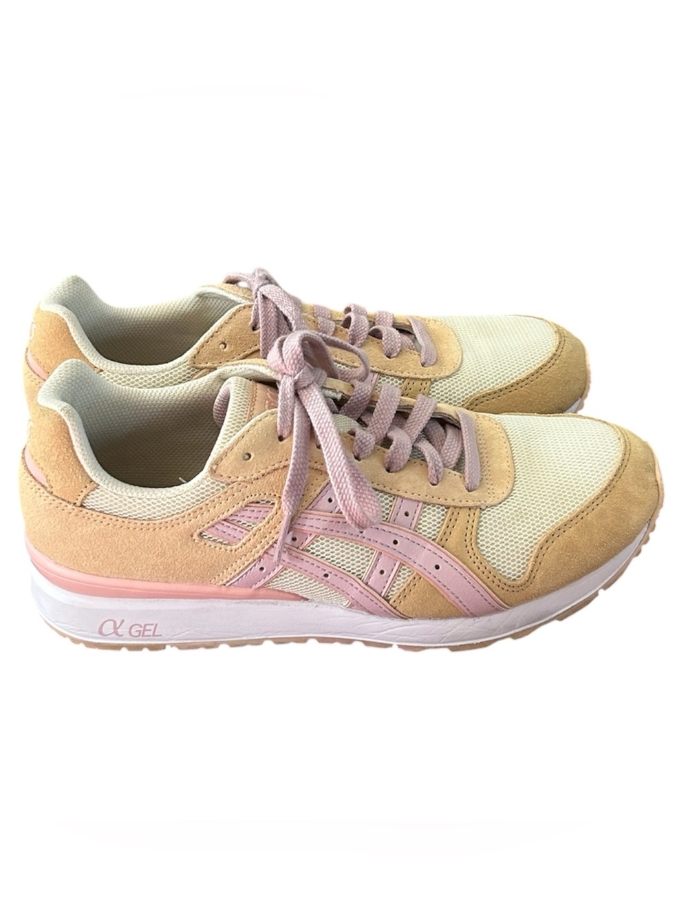 Asics | Women’s ‘Fawn/White Peach’ GT II Casual Athletic Shoes Sneakers Size 10